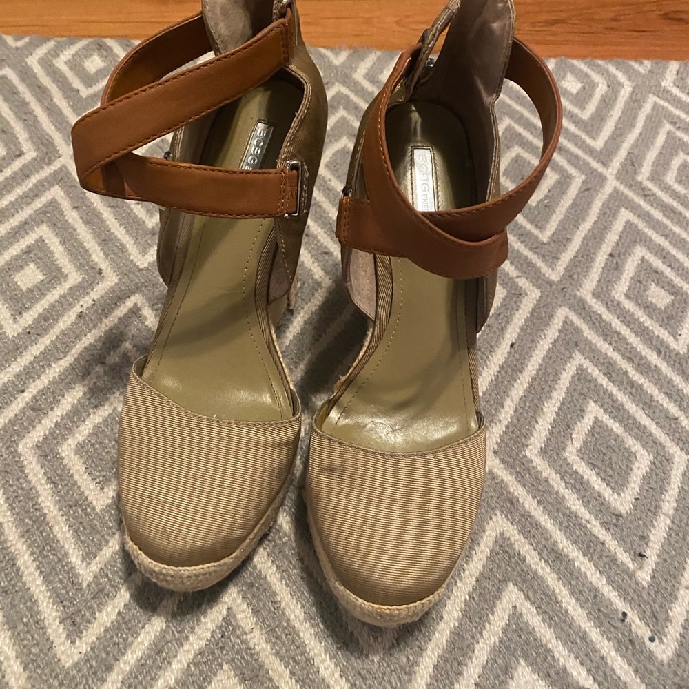 BCBG wedges.